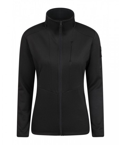 Juniper Tech Womens Full-Zip Fleece Jacket Black $14.35 Fleece