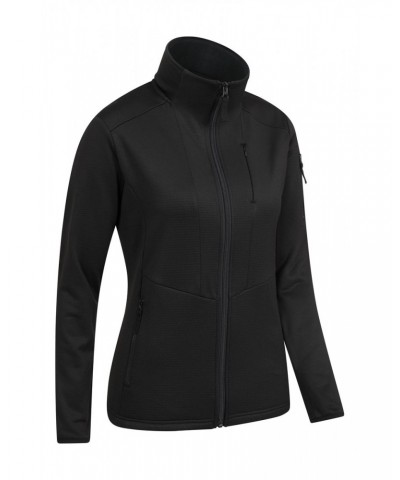 Juniper Tech Womens Full-Zip Fleece Jacket Black $14.35 Fleece