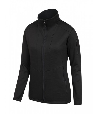 Juniper Tech Womens Full-Zip Fleece Jacket Black $14.35 Fleece