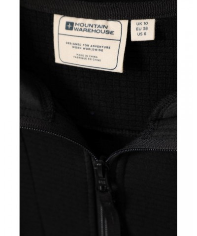 Juniper Tech Womens Full-Zip Fleece Jacket Black $14.35 Fleece