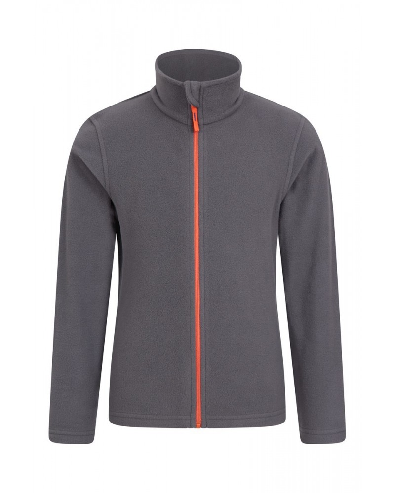 Camber II Kids Full-Zip Fleece Grey $14.24 Fleece