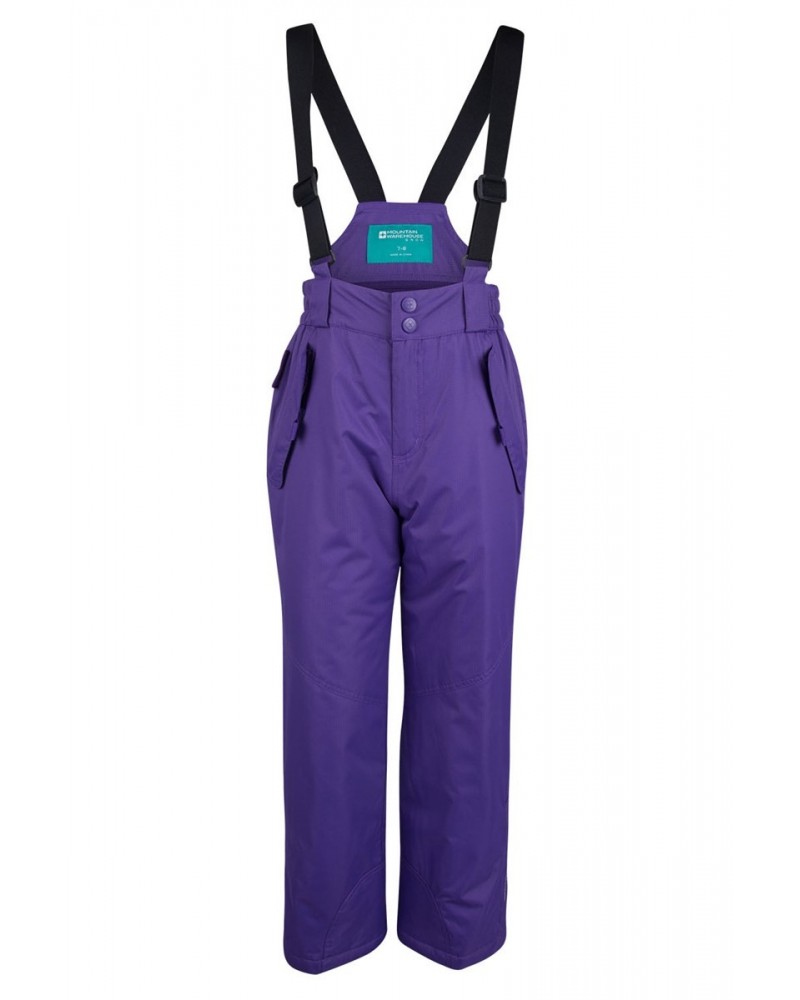 Honey Kids Snow Pants Purple $16.80 Pants