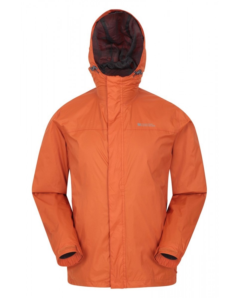 Torrent Mens Waterproof Jacket Burnt Orange $25.97 Jackets