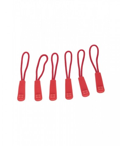 Spare Zip Pullers - 6 Pk Red $7.00 Travel Accessories