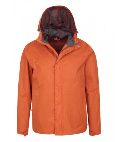 Torrent Mens Waterproof Jacket Burnt Orange $25.97 Jackets