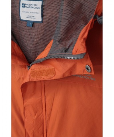 Torrent Mens Waterproof Jacket Burnt Orange $25.97 Jackets