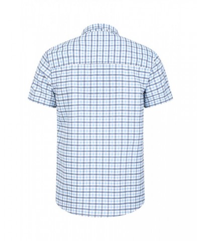 Mens Easy Care Shirt Blue $20.99 Tops