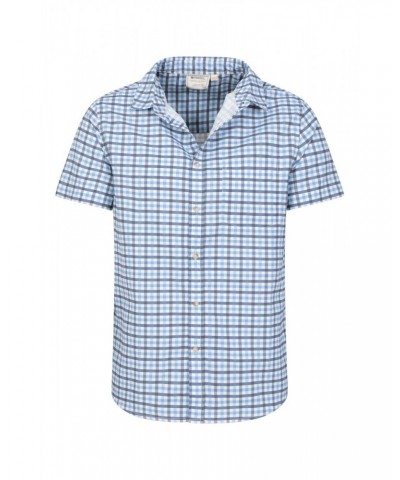 Mens Easy Care Shirt Blue $20.99 Tops