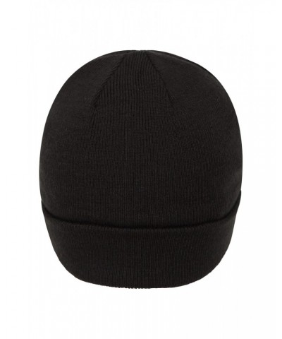 Kids Thinsulate Knitted Beanie Black $13.33 Accessories