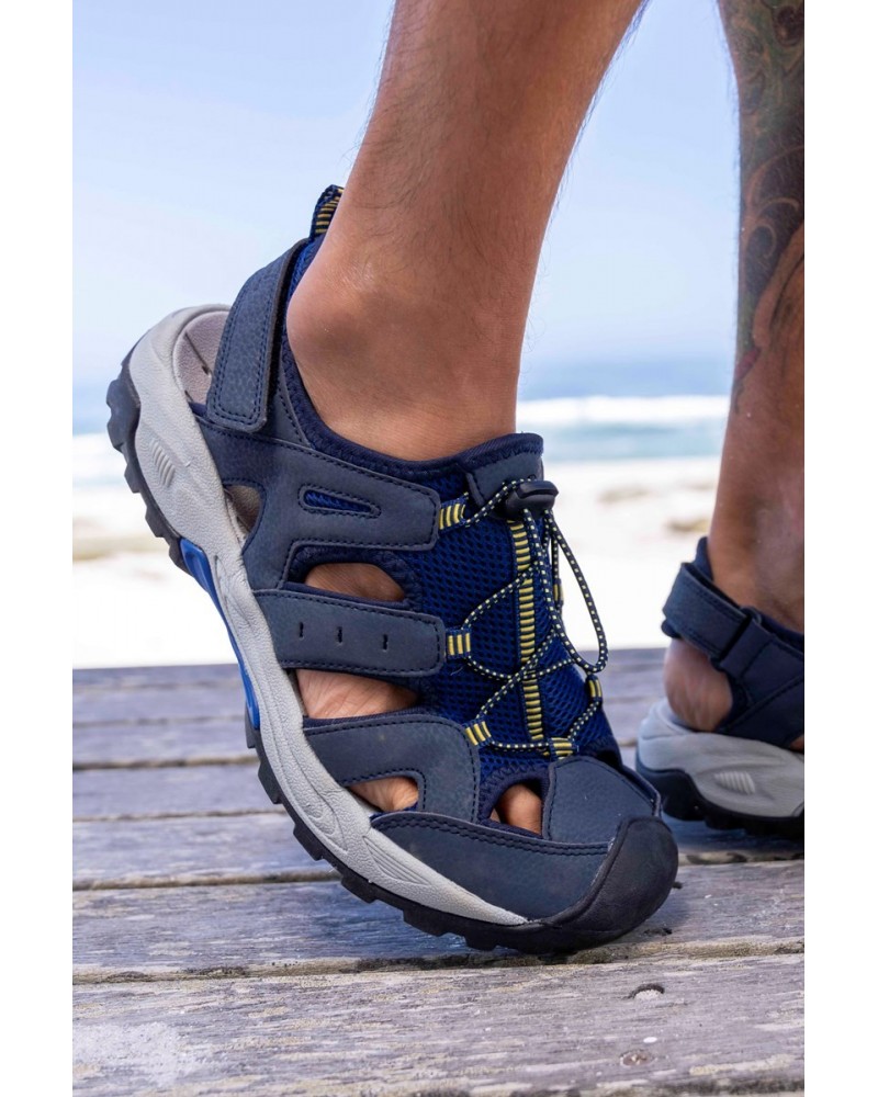 Rift Mens Drainage Mountain Warehouse Shandals Blue $31.79 Footwear