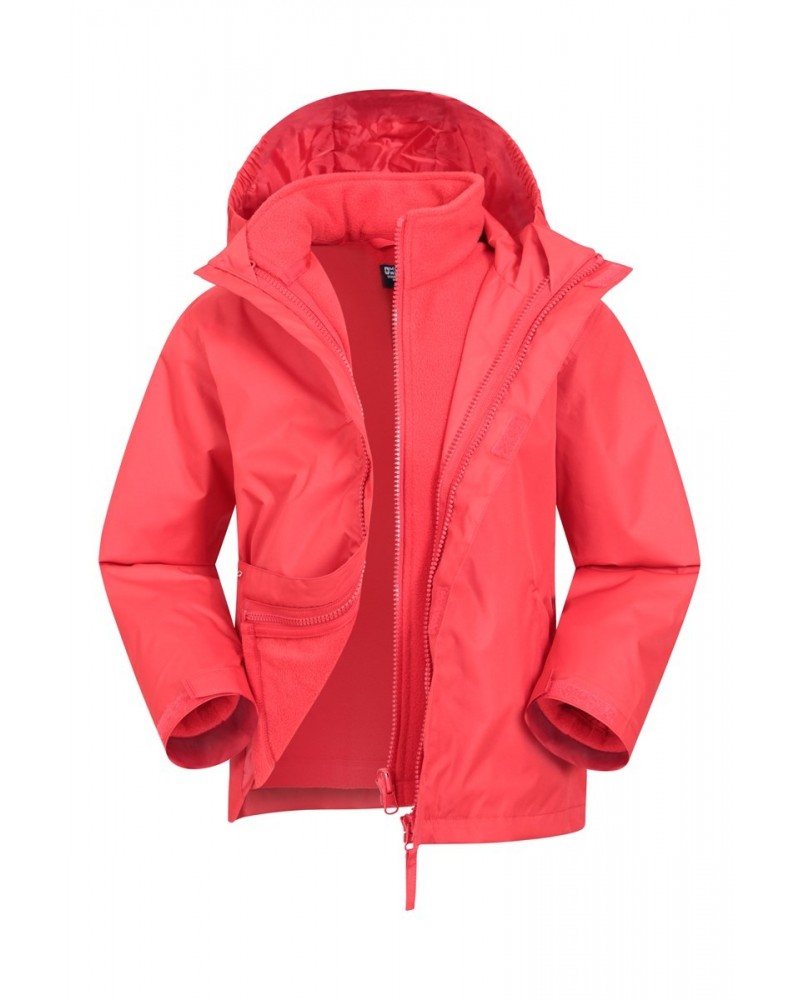 Fell Water-resistant Kids 3 in 1 Jacket Red $28.08 Jackets