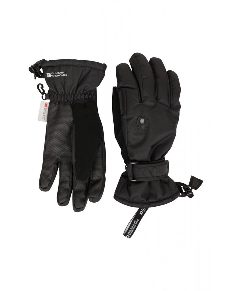 Extreme Waterproof Womens Ski Gloves Black $23.59 Accessories