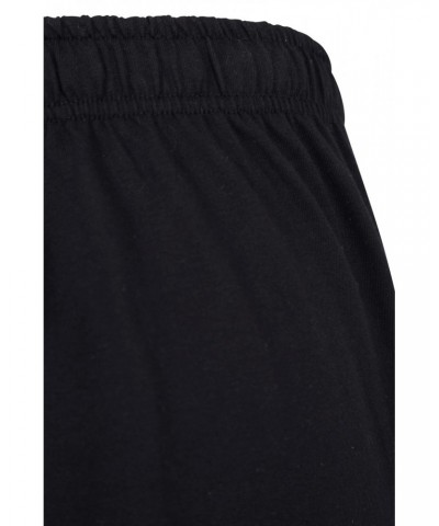 Mens Pajama Sweatpants 2-Pack Black $18.80 Loungewear