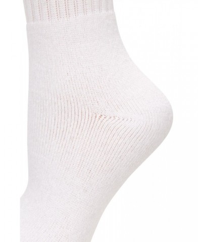 Womens Outdoor Socks 6-Pack Black $13.74 Accessories