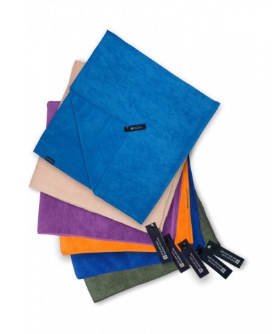 Micro Towelling Travel Towel - Large - 130 x 70cm Turquoise $11.59 Travel Accessories