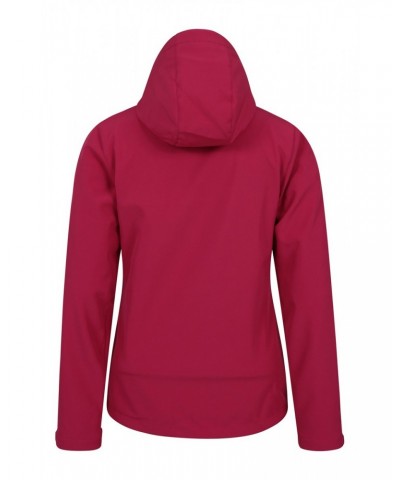 Exodus Womens Water Resistant Softshell Jacket Berry $37.79 Jackets