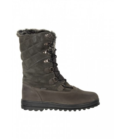 Vostock Womens Snow Boots Grey $53.99 Footwear