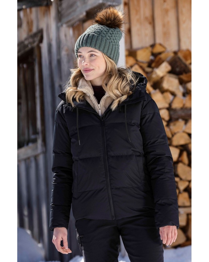 Cozy Extreme Womens Short Down Jacket Black $36.90 Jackets