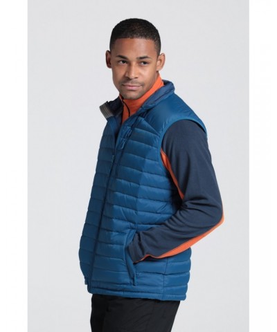 Henry II Extreme Mens Down Vest Light Blue $42.39 Jackets