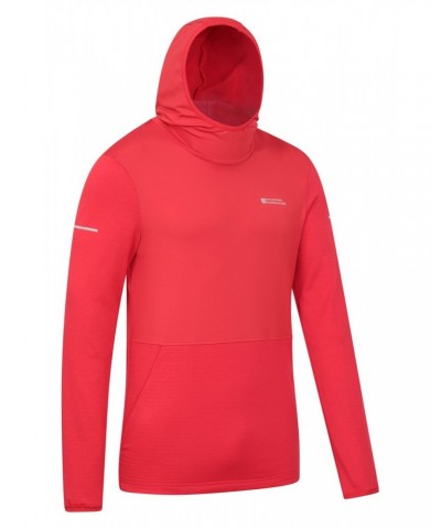 Speed Mens Running Hoodie Red $15.20 Tops