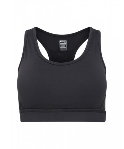 Blackout Womens Sports Bra Jet Black $15.59 Active