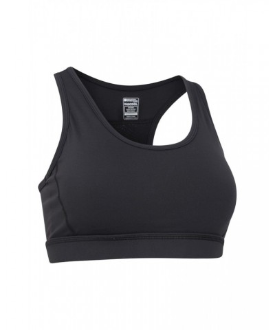 Blackout Womens Sports Bra Jet Black $15.59 Active