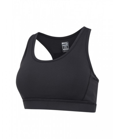 Blackout Womens Sports Bra Jet Black $15.59 Active