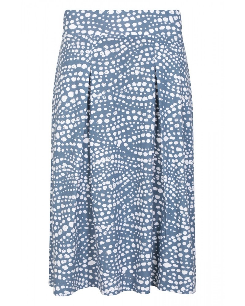 Waterfront Womens Jersey Skirt Corn Blue $15.92 Dresses & Skirts