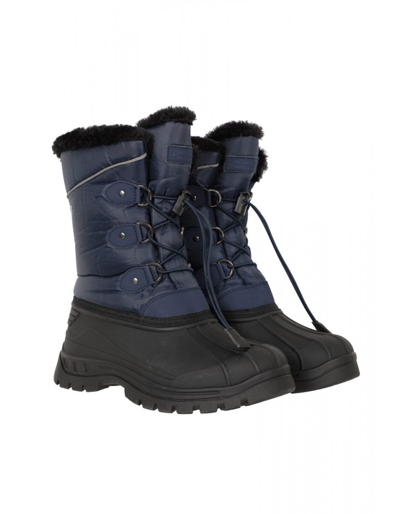 Whistler Kids Adaptive Snow Boots Navy $16.45 Footwear