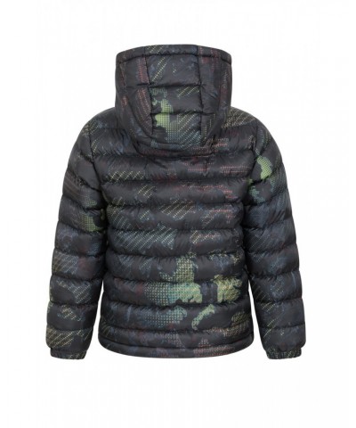 Seasons Printed Kids Insulated Jacket Jet Black $26.99 Jackets