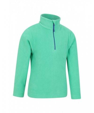 Camber II Kids Half-Zip Fleece Dark Green $11.39 Fleece