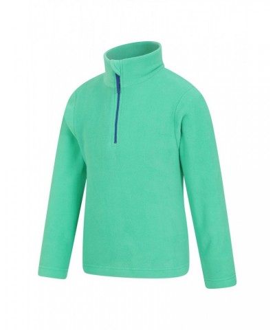 Camber II Kids Half-Zip Fleece Dark Green $11.39 Fleece