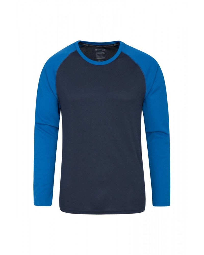 Endurance Mens Long Sleeved Top Cobalt $12.09 Active