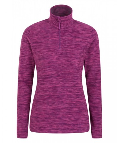 Snowdon Melange Womens Fleece Grape $14.03 Fleece