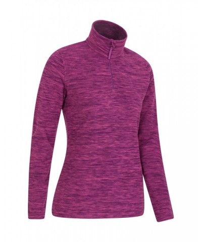 Snowdon Melange Womens Fleece Grape $14.03 Fleece