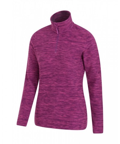 Snowdon Melange Womens Fleece Grape $14.03 Fleece