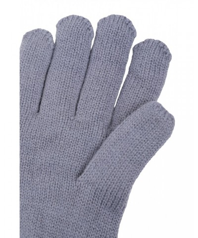 Thinsulate Mens Knitted Gloves Blue $14.74 Accessories