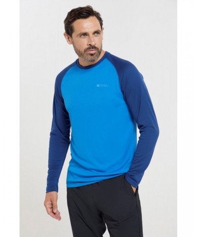 Endurance Mens Long Sleeved Top Blue $12.09 Active