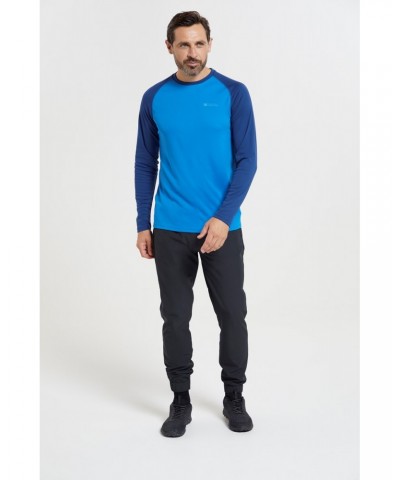 Endurance Mens Long Sleeved Top Blue $12.09 Active