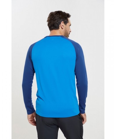 Endurance Mens Long Sleeved Top Blue $12.09 Active