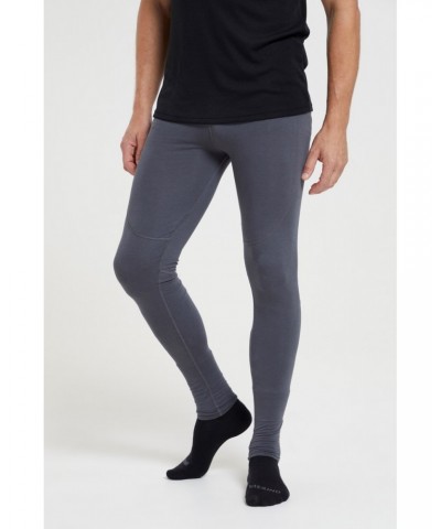 Ascend Mens Bamboo Base Layer Pants Charcoal $19.94 Pants