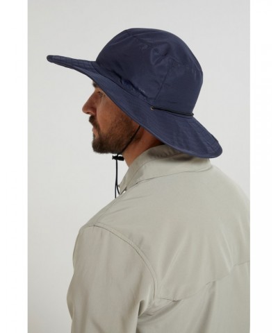 Travel Anti-Mosquito Mens Brim Hat Navy $21.59 Accessories