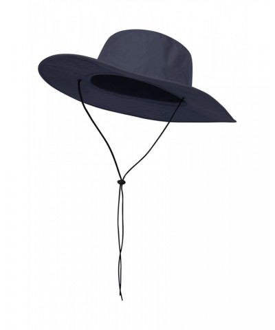 Travel Anti-Mosquito Mens Brim Hat Navy $21.59 Accessories