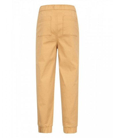 Kids Organic Pull On Pants Beige $13.24 Pants