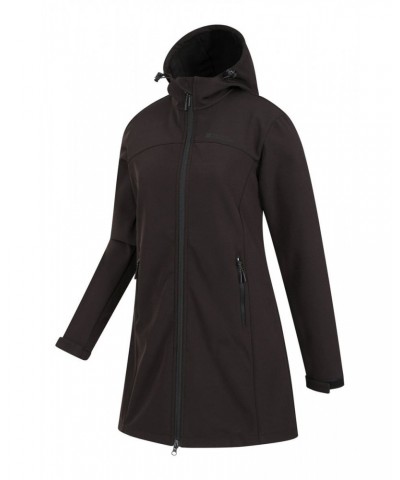 Exodus Womens Longline Water Resistant Softshell Black $28.61 Jackets