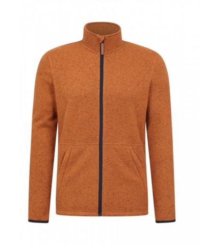 Idris III Mens Full-Zip Fleece Mustard $31.26 Fleece