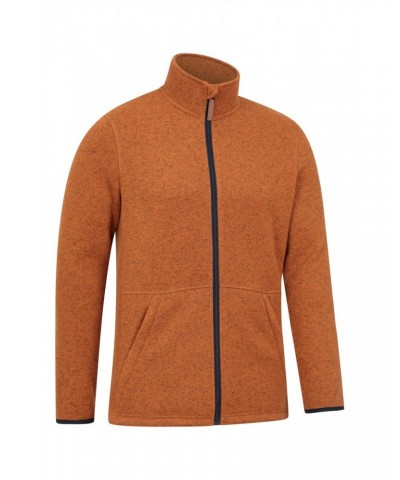 Idris III Mens Full-Zip Fleece Mustard $31.26 Fleece