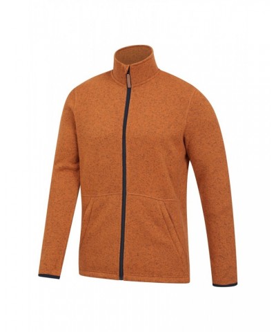 Idris III Mens Full-Zip Fleece Mustard $31.26 Fleece