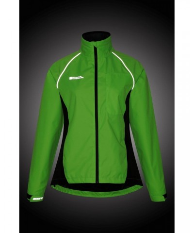 Adrenaline II Womens Waterproof Iso-Viz Jacket Lime $37.79 Active