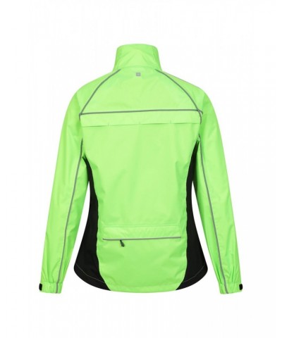 Adrenaline II Womens Waterproof Iso-Viz Jacket Lime $37.79 Active